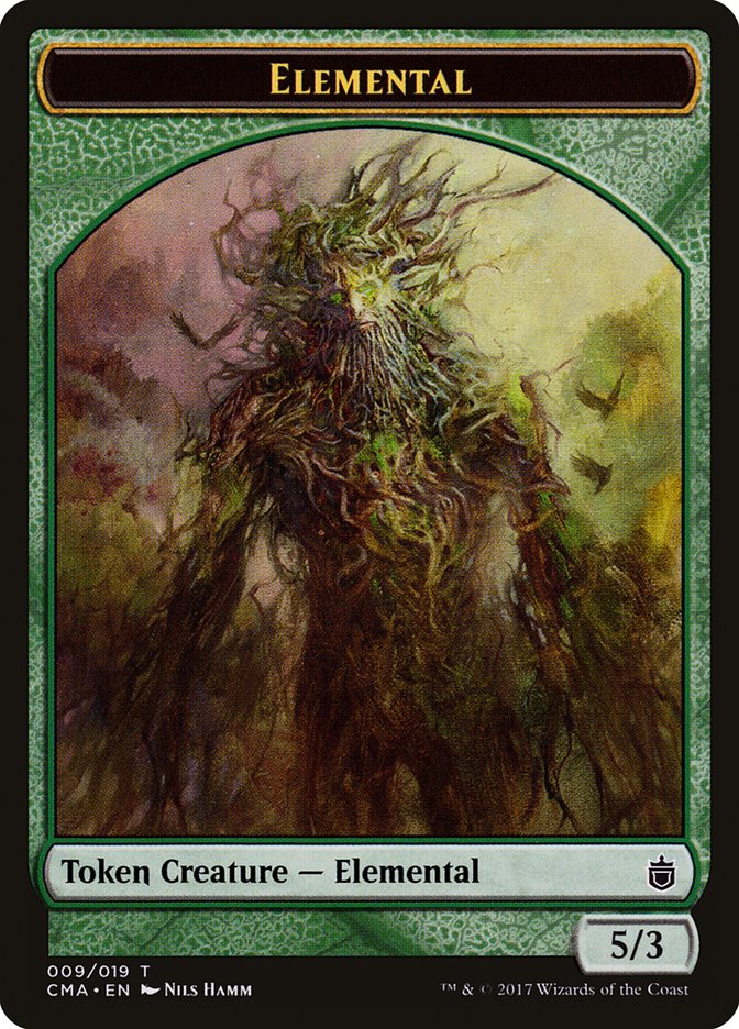 Elemental Token [Commander Anthology Tokens] | Exor Games Truro