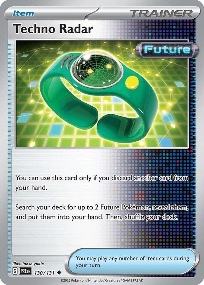 Techno Radar (130/131) [Scarlet & Violet: Prismatic Evolutions] | Exor Games Truro