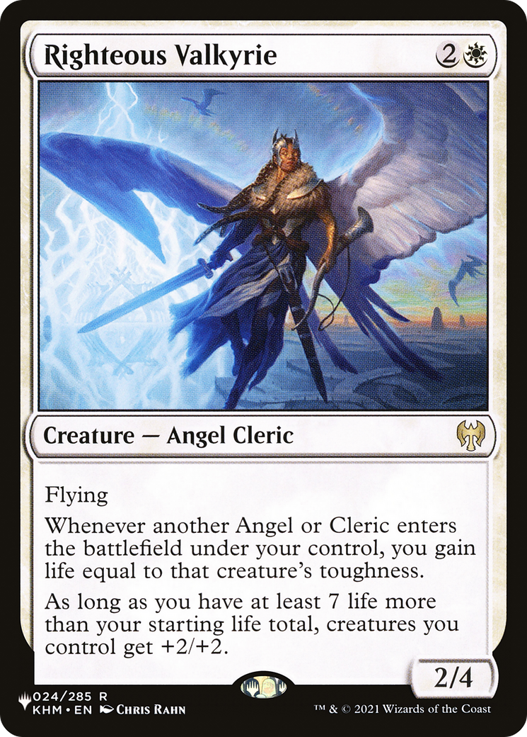 Righteous Valkyrie [Secret Lair: Angels] | Exor Games Truro