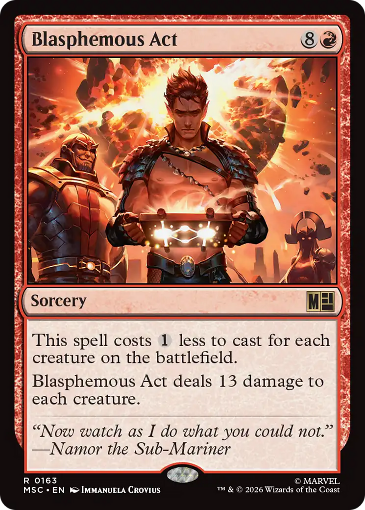 Blasphemous Act [Marvel Super Heroes Commander] | Exor Games Truro