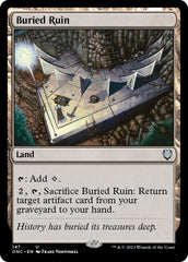 Buried Ruin [Phyrexia: All Will Be One Commander] | Exor Games Truro