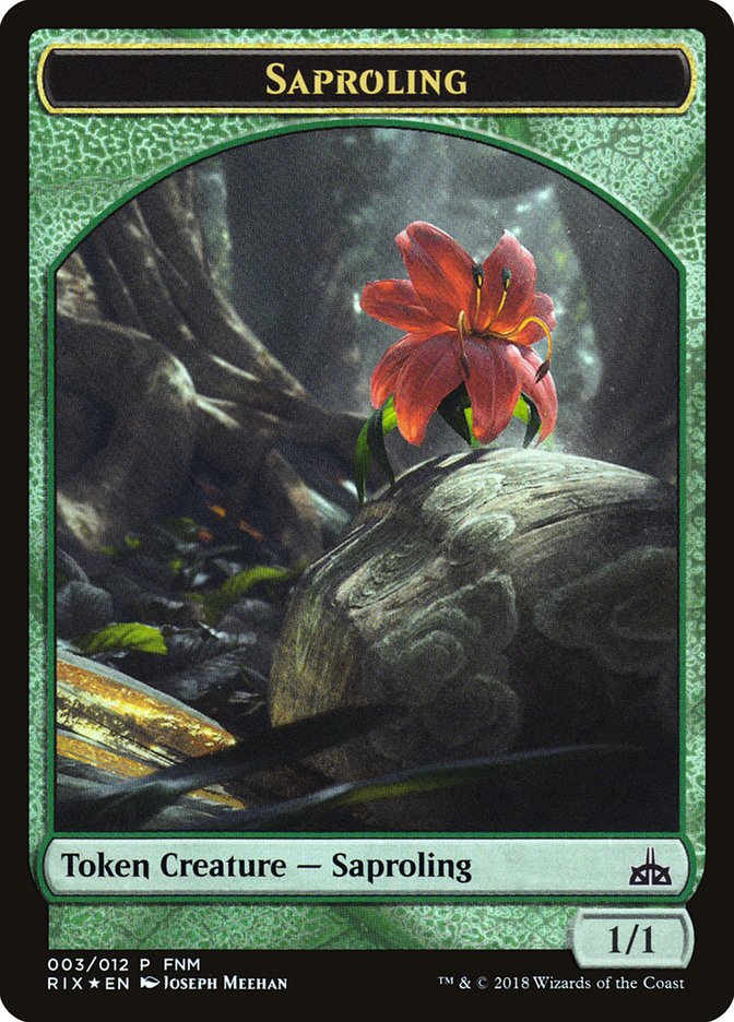 Illusion // Saproling Double-Sided Token [Friday Night Magic 2018] | Exor Games Truro