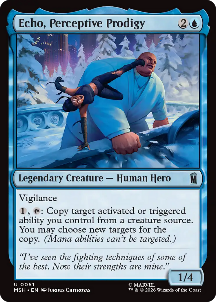 Echo, Perceptive Prodigy [Marvel Super Heroes] | Exor Games Truro
