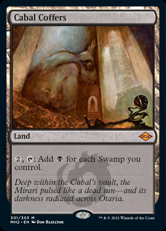 Cabal Coffers (Foil Etched) [Modern Horizons 2] | Exor Games Truro