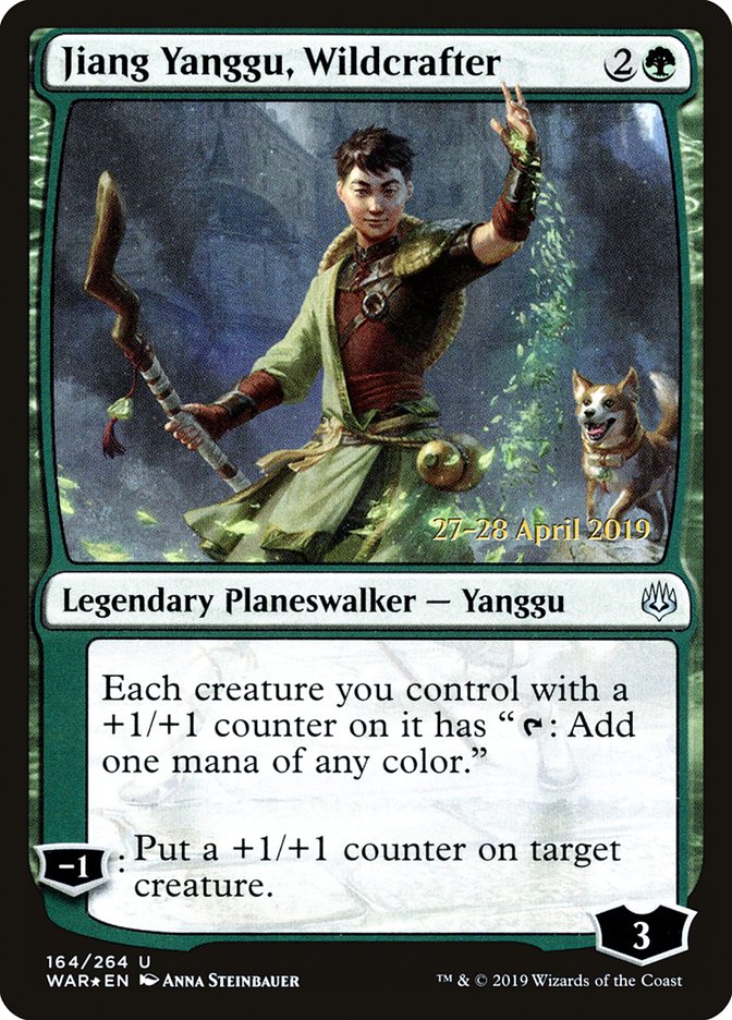 Jiang Yanggu, Wildcrafter [War of the Spark Prerelease Promos] | Exor Games Truro