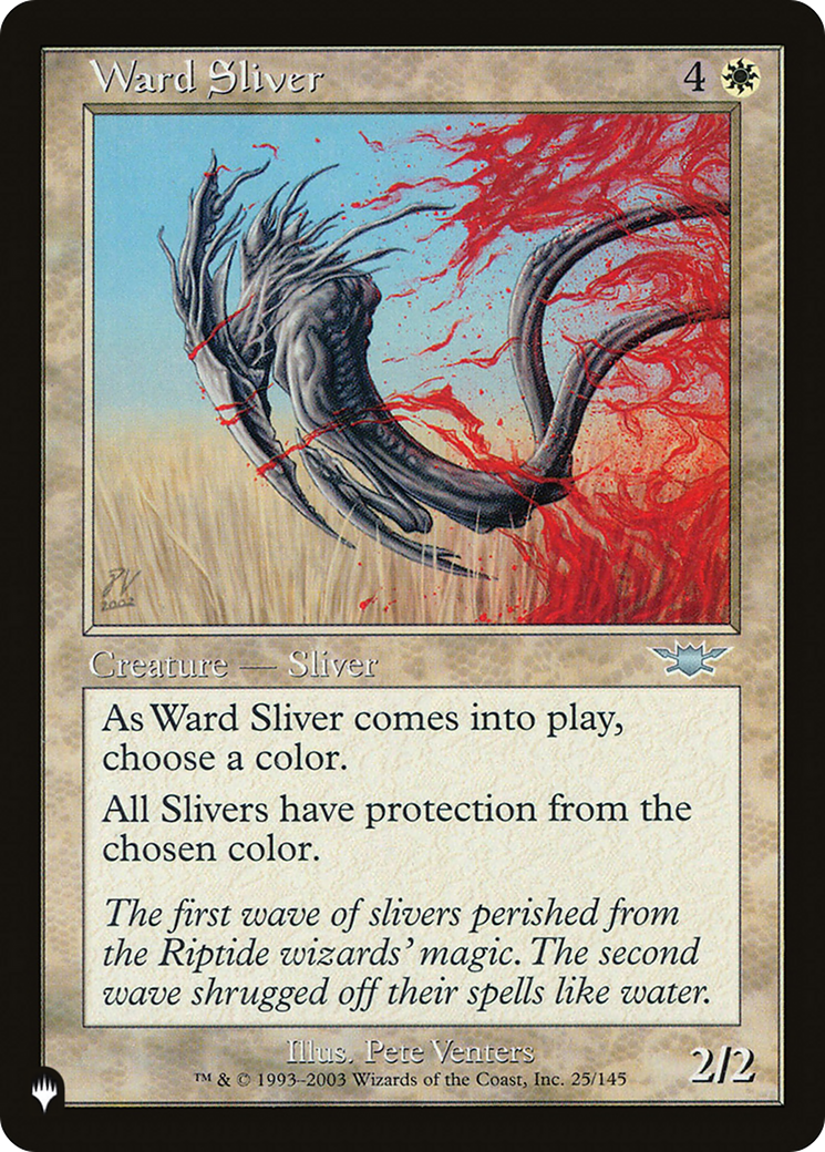 Ward Sliver [The List Reprints] | Exor Games Truro