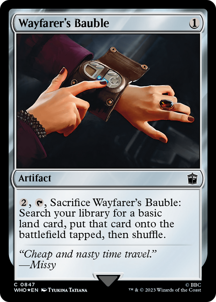 Wayfarer's Bauble (Surge Foil) [Doctor Who] | Exor Games Truro