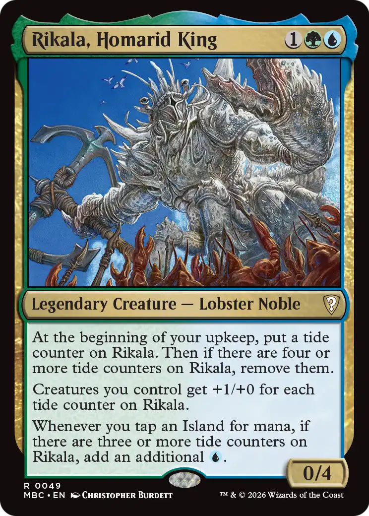 Rikala, Homarid King [Mystery Booster: Commander Edition] | Exor Games Truro