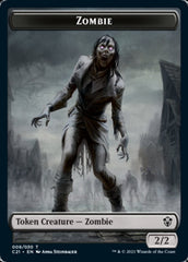 Zombie // Spirit Double-Sided Token [Commander 2021 Tokens] | Exor Games Truro