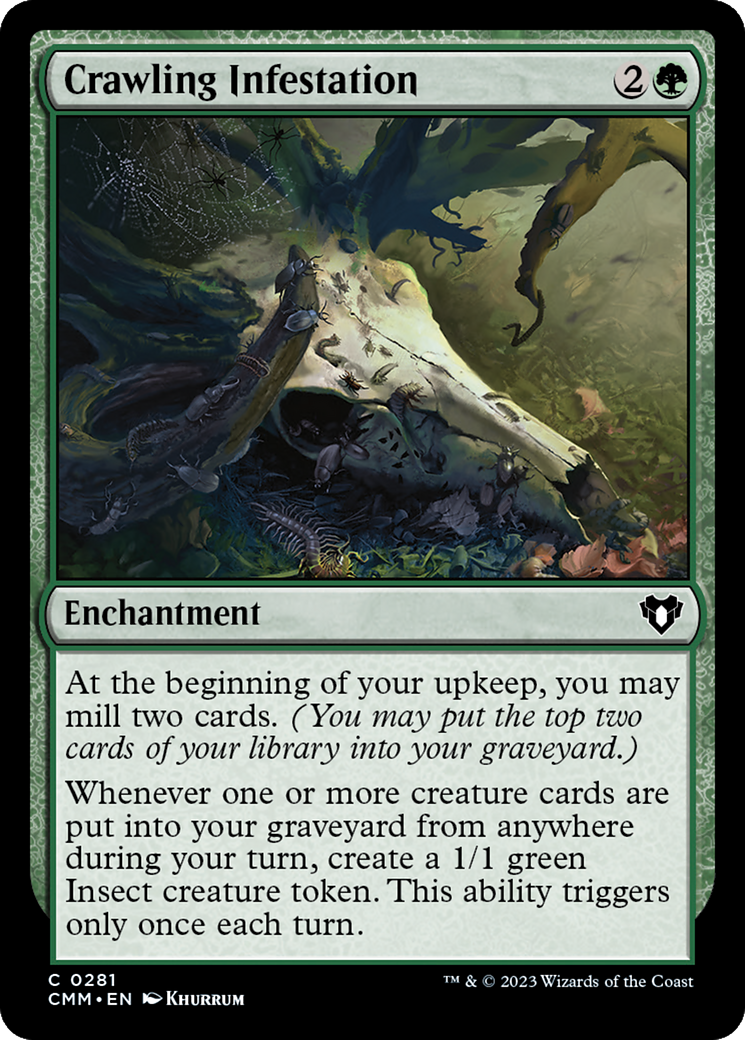 Crawling Infestation [Commander Masters] | Exor Games Truro