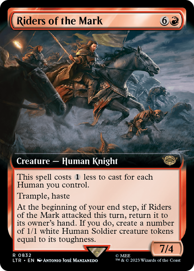 Riders of the Mark (Extended Art) [The Lord of the Rings: Tales of Middle-Earth] | Exor Games Truro