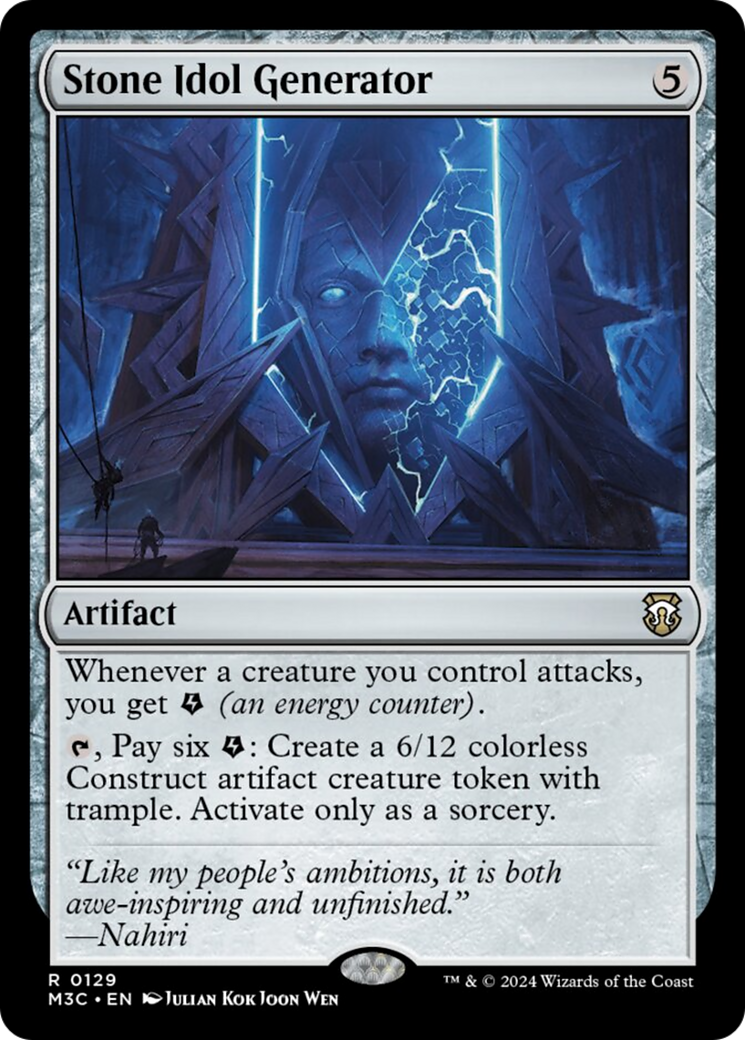 Stone Idol Generator [Modern Horizons 3 Commander] | Exor Games Truro