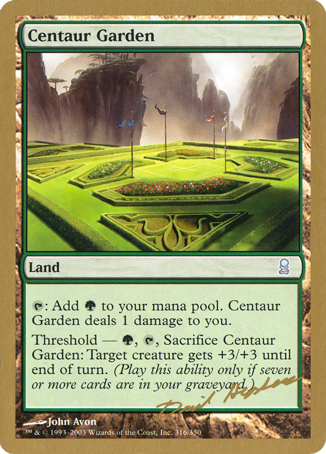 Centaur Garden (Dave Humpherys) [World Championship Decks 2003] | Exor Games Truro