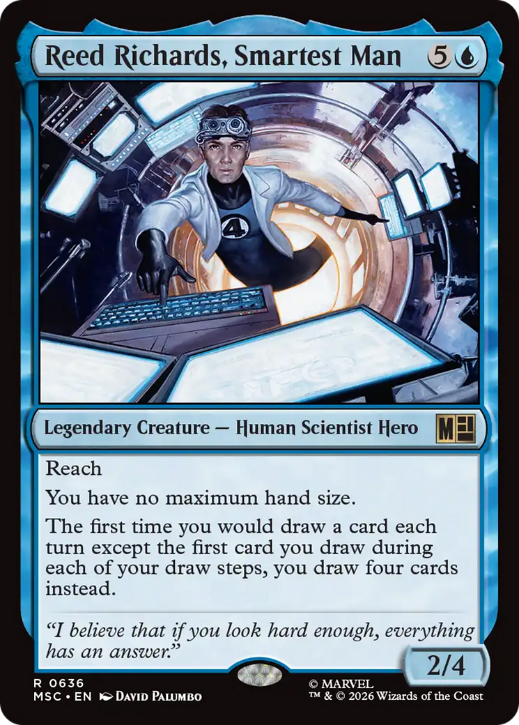 Reed Richards, Smartest Man [Marvel Super Heroes Commander] | Exor Games Truro