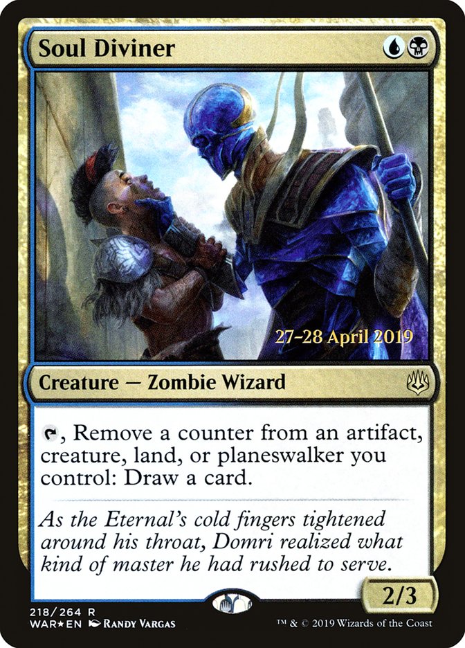 Soul Diviner [War of the Spark Prerelease Promos] | Exor Games Truro