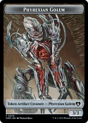 Phyrexian Golem // Ox Double-Sided Token [Commander Masters Tokens] | Exor Games Truro