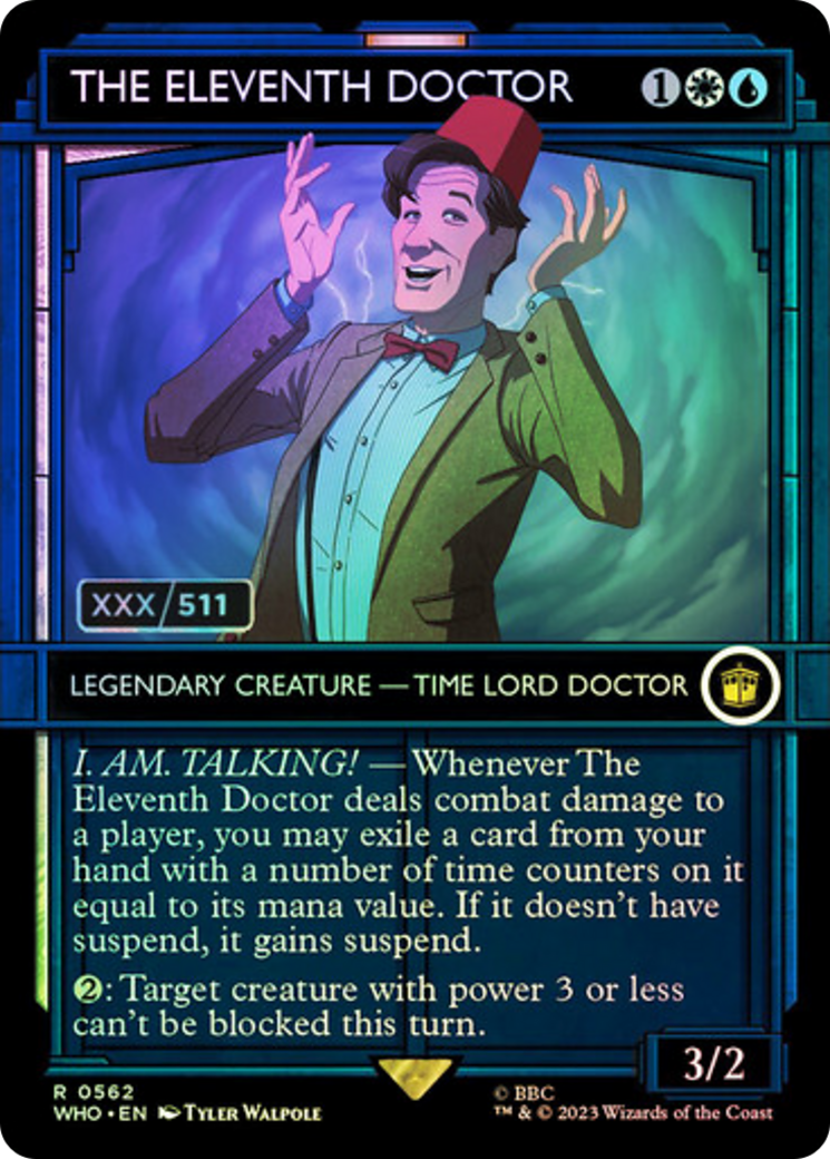 The Eleventh Doctor (Serial Numbered) [Doctor Who] | Exor Games Truro