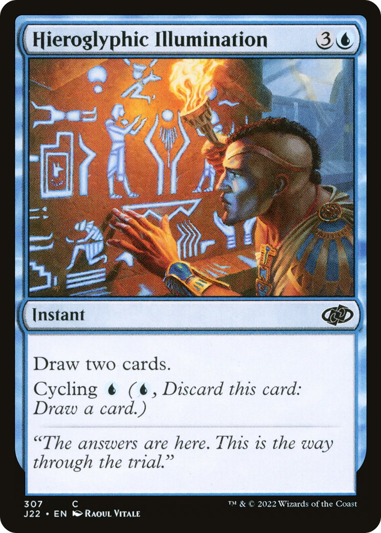 Hieroglyphic Illumination [Jumpstart 2022] | Exor Games Truro