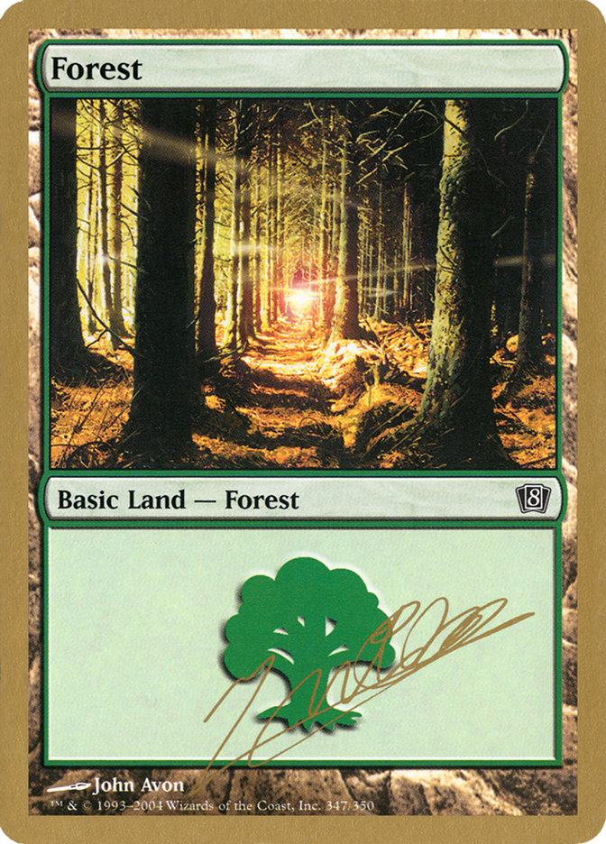 Forest (jn347) (Julien Nuijten) [World Championship Decks 2004] | Exor Games Truro