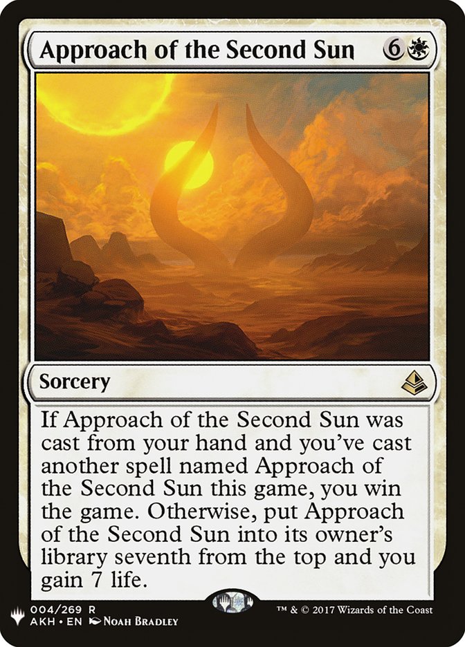 Approach of the Second Sun [Mystery Booster] | Exor Games Truro