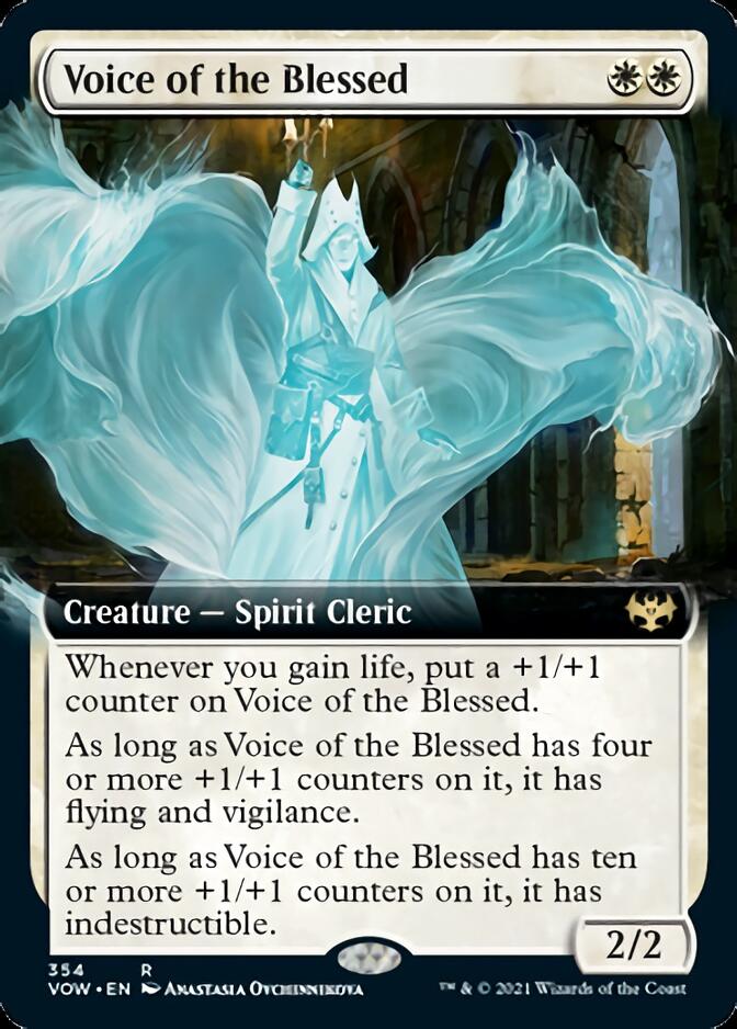 Voice of the Blessed (Extended Art) [Innistrad: Crimson Vow] | Exor Games Truro