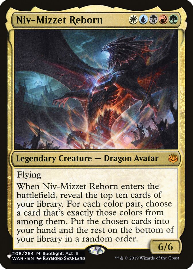 Niv-Mizzet Reborn [The List] | Exor Games Truro