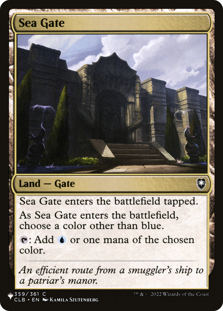 Sea Gate [The List] | Exor Games Truro