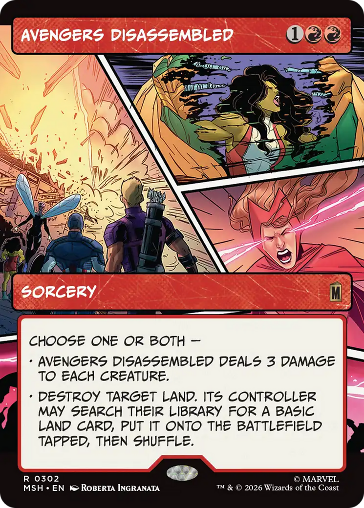 Avengers Disassembled (Borderless) [Marvel Super Heroes] | Exor Games Truro