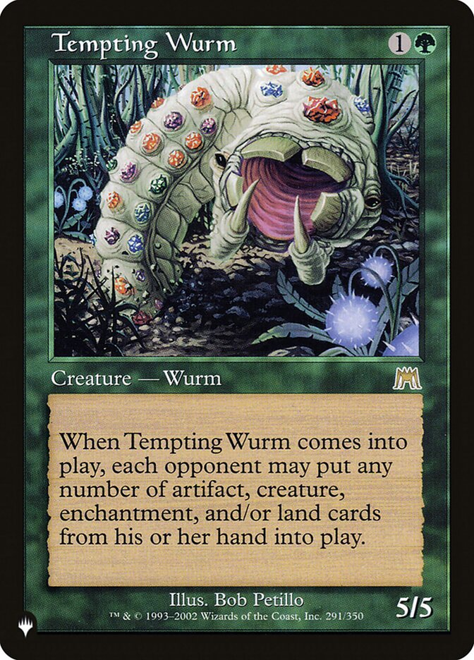 Tempting Wurm [The List] | Exor Games Truro