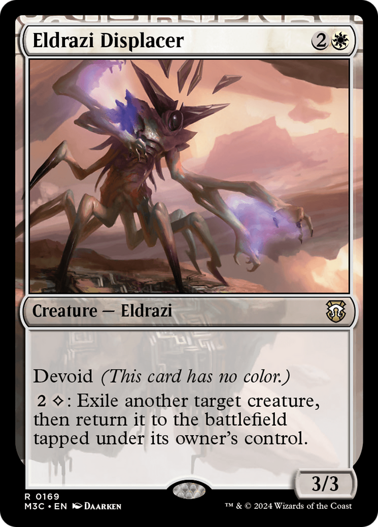 Eldrazi Displacer (Ripple Foil) [Modern Horizons 3 Commander] | Exor Games Truro