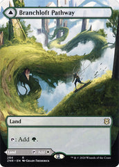 Branchloft Pathway // Boulderloft Pathway (Borderless Alternate Art) [Zendikar Rising] | Exor Games Truro
