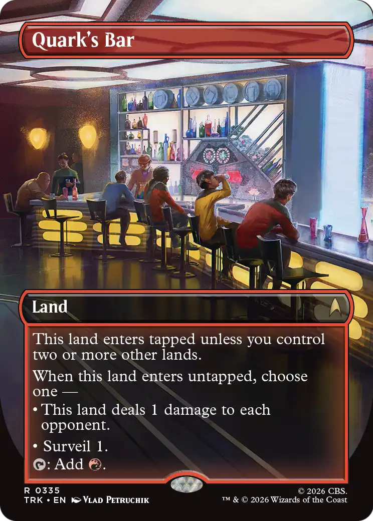 Quark's Bar (Borderless) (0335) [Star Trek] | Exor Games Truro