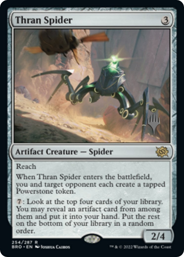 Thran Spider (Promo Pack) [The Brothers' War Promos] | Exor Games Truro