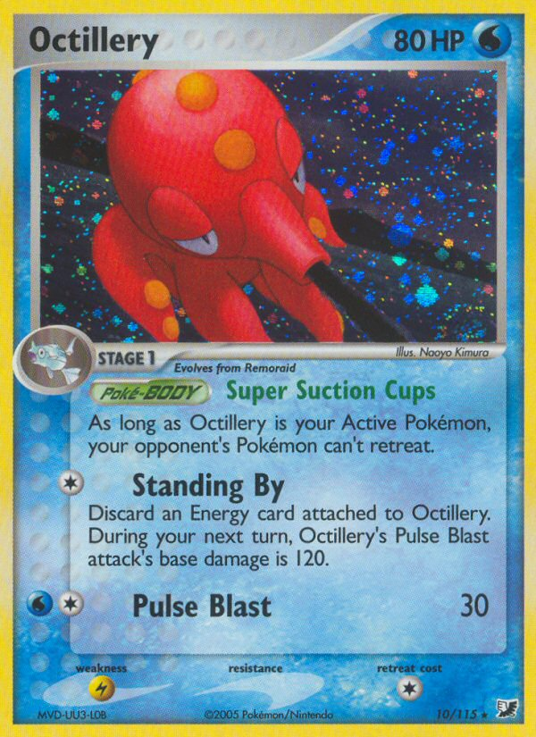 Octillery (10/115) [EX: Unseen Forces] | Exor Games Truro