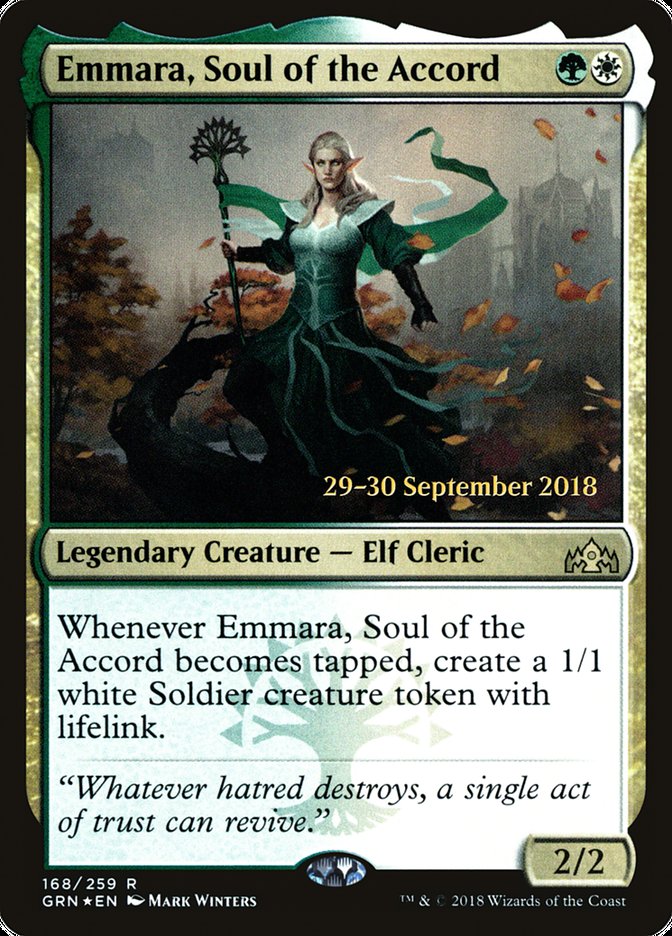 Emmara, Soul of the Accord [Guilds of Ravnica Prerelease Promos] | Exor Games Truro