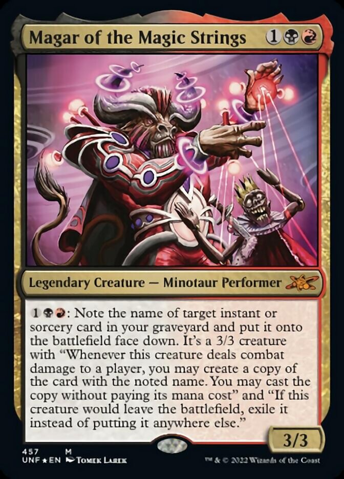 Magar of the Magic Strings (Galaxy Foil) [Unfinity] | Exor Games Truro