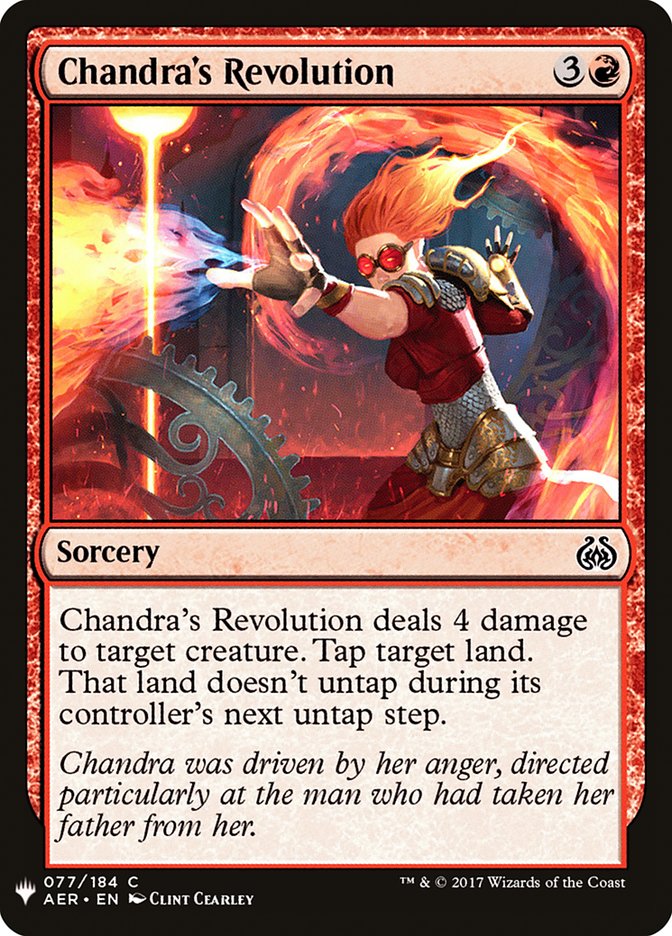 Chandra's Revolution [Mystery Booster] | Exor Games Truro