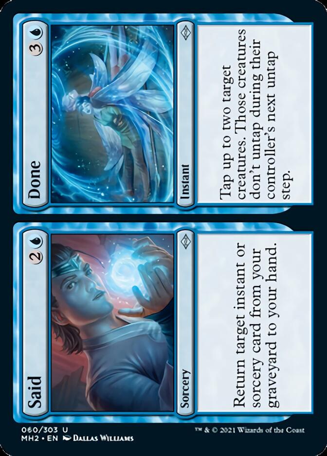 Said // Done [Modern Horizons 2] | Exor Games Truro
