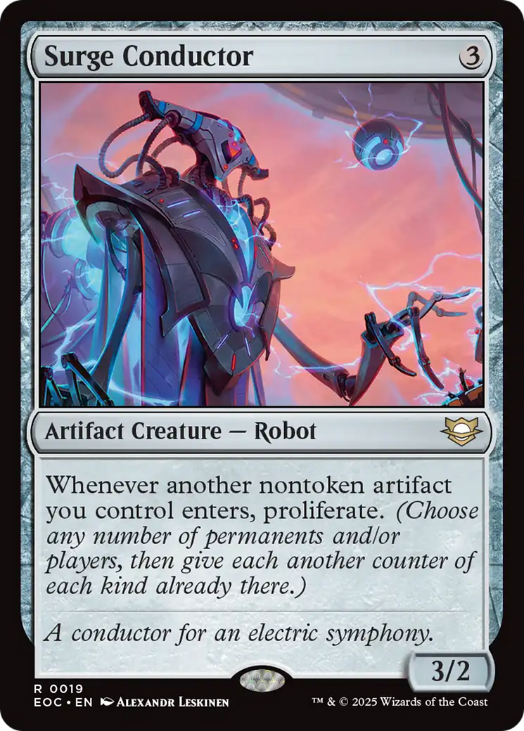 Surge Conductor [Edge of Eternities Commander] | Exor Games Truro