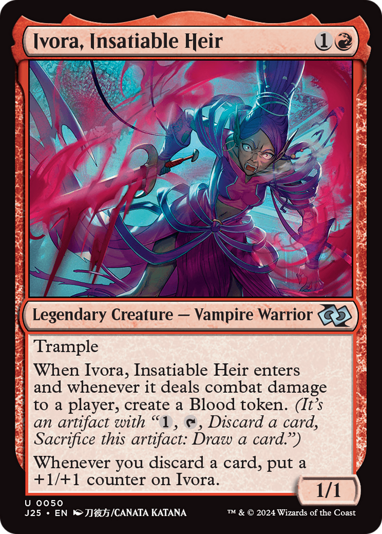 Ivora, Insatiable Heir (Anime) [Foundations Jumpstart] | Exor Games Truro