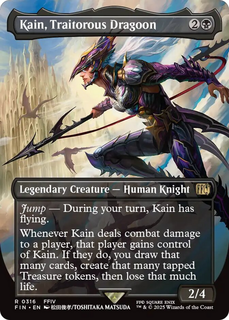 Kain, Traitorous Dragoon (Borderless) [FINAL FANTASY] | Exor Games Truro