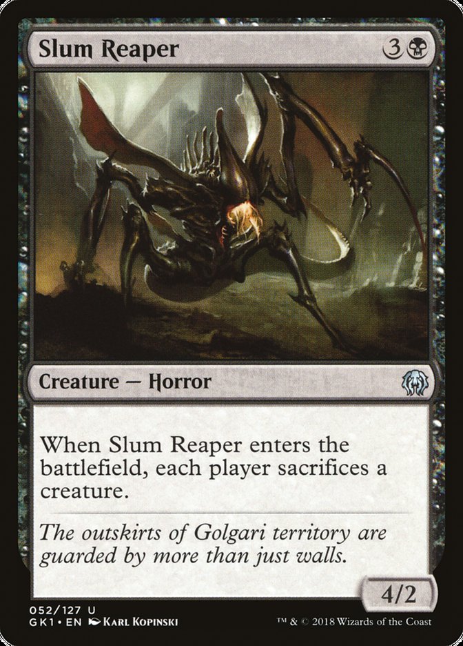 Slum Reaper [Guilds of Ravnica Guild Kit] | Exor Games Truro