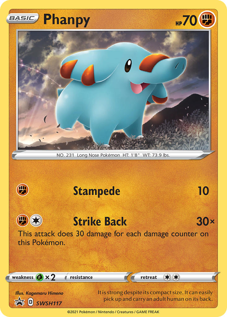Phanpy (SWSH117) [Sword & Shield: Black Star Promos] | Exor Games Truro