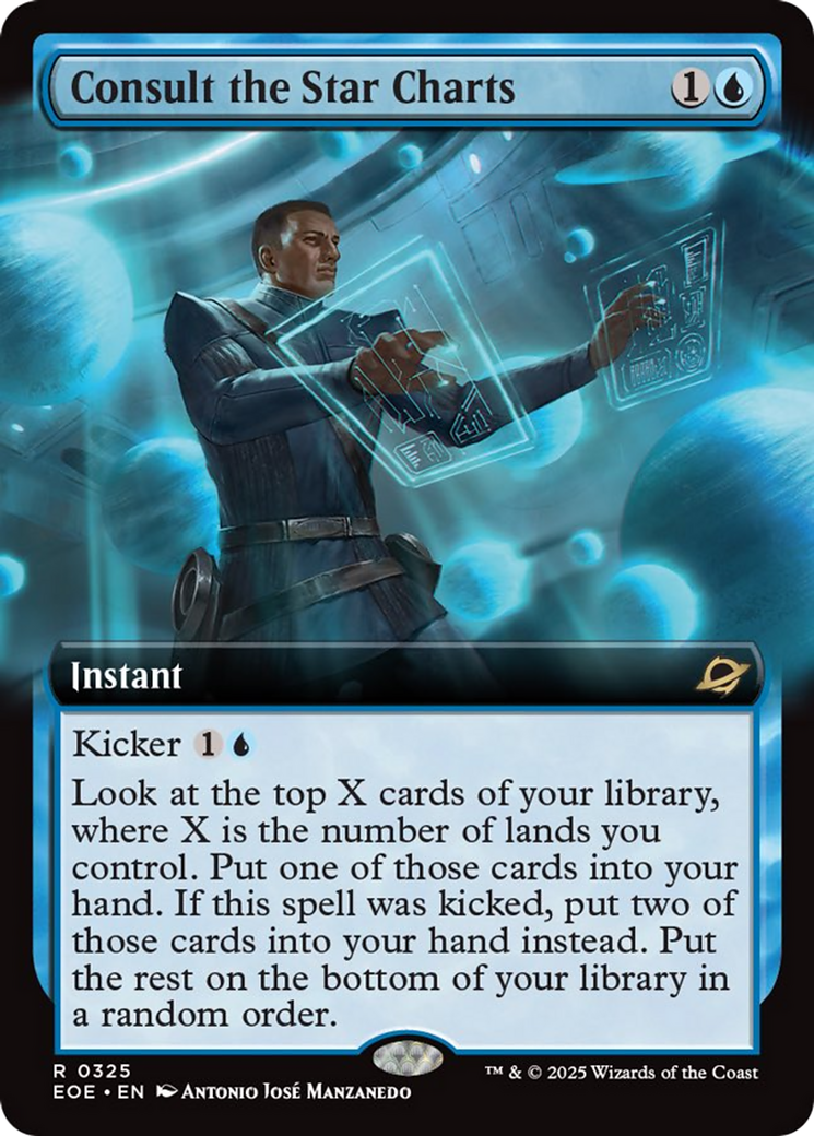 Consult the Star Charts (Extended Art) [Edge of Eternities] | Exor Games Truro