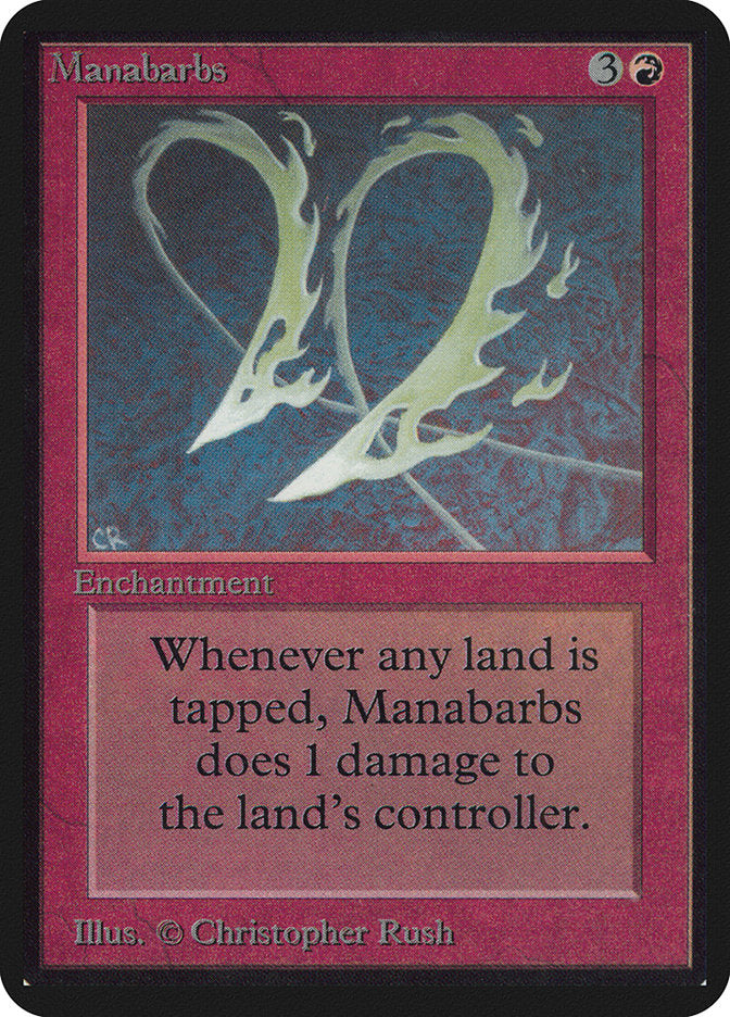 Manabarbs [Alpha Edition] | Exor Games Truro