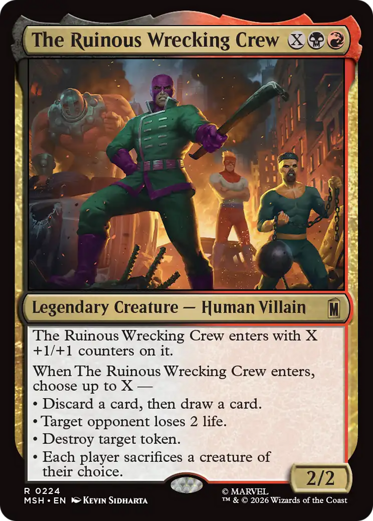 The Ruinous Wrecking Crew [Marvel Super Heroes] | Exor Games Truro