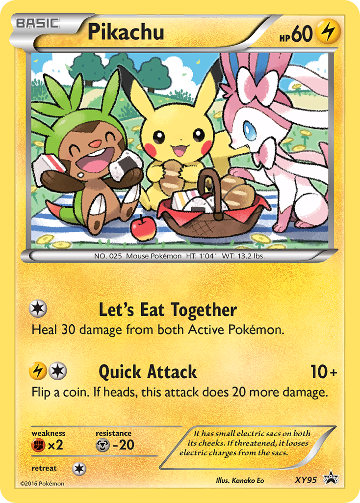 Pikachu (XY95) [XY: Black Star Promos] | Exor Games Truro