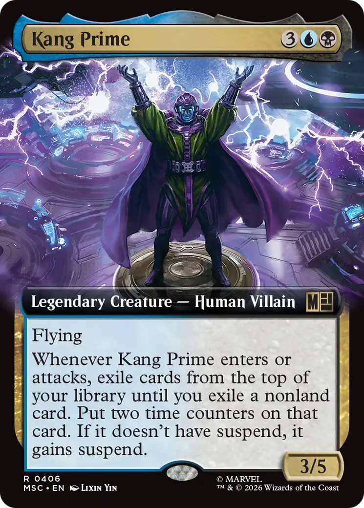 Kang Prime (Extended Art) [Marvel Super Heroes Commander] | Exor Games Truro