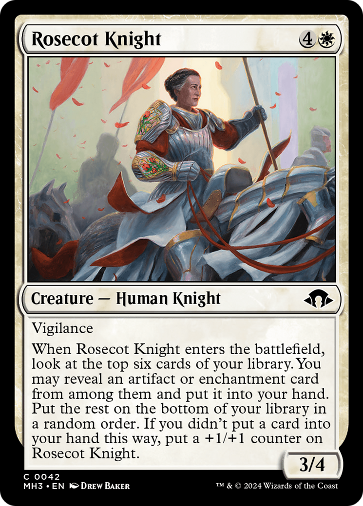 Rosecot Knight [Modern Horizons 3] | Exor Games Truro