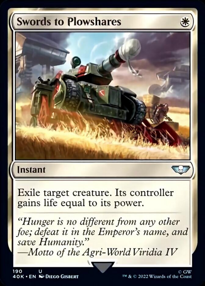 Swords to Plowshares [Warhammer 40,000] | Exor Games Truro